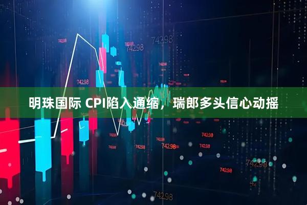 明珠国际 CPI陷入通缩，瑞郎多头信心动摇