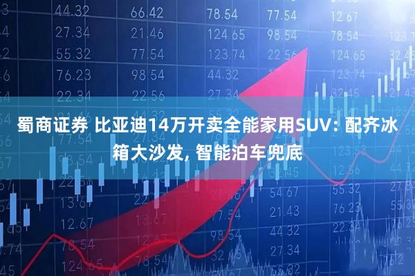 蜀商证券 比亚迪14万开卖全能家用SUV: 配齐冰箱大沙发, 智能泊车兜底